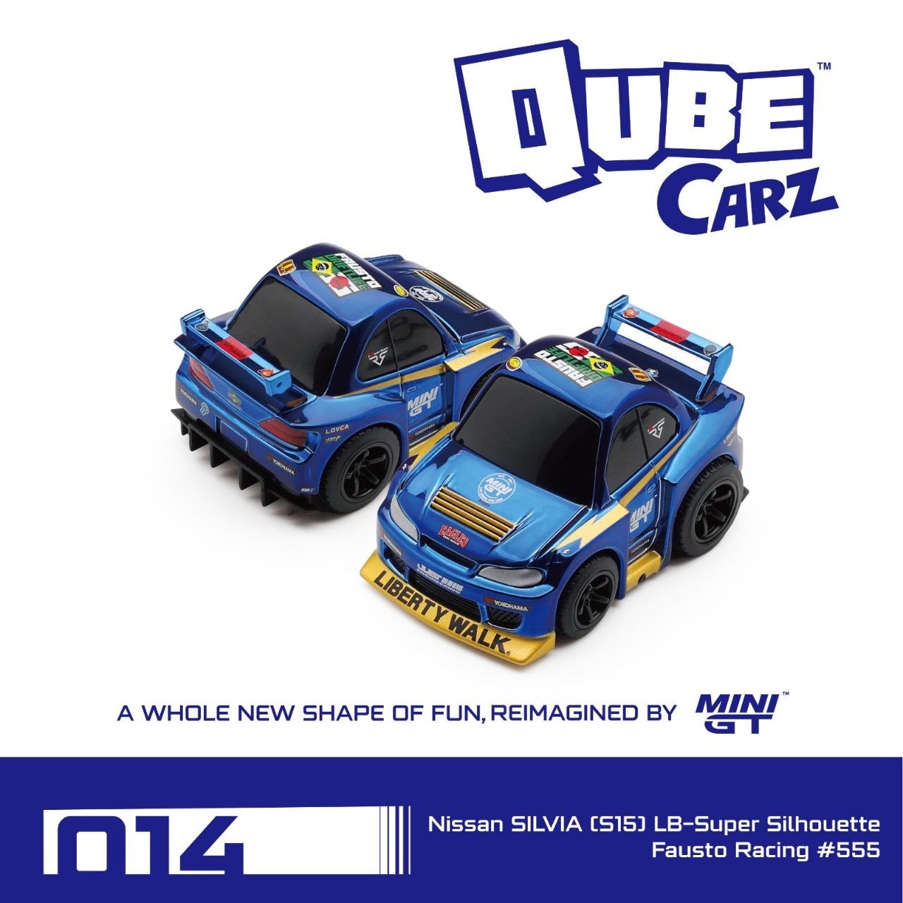 Mini GT - Pre-Order - QubeCarz Kollektion 03 - 010-015 - 6x Modelle 260327Q