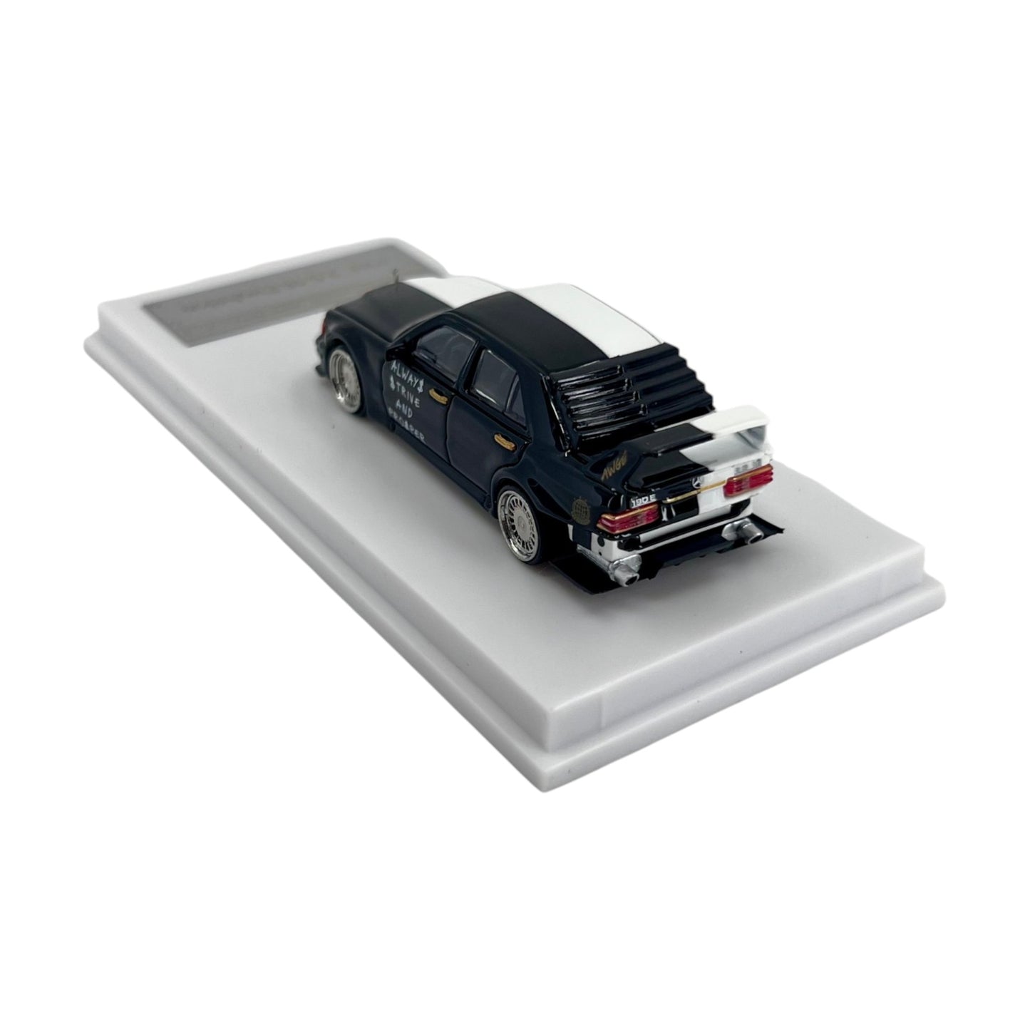 MJ Models - Mercedes-Benz 190E W201 2.5-16 EVO - black-white