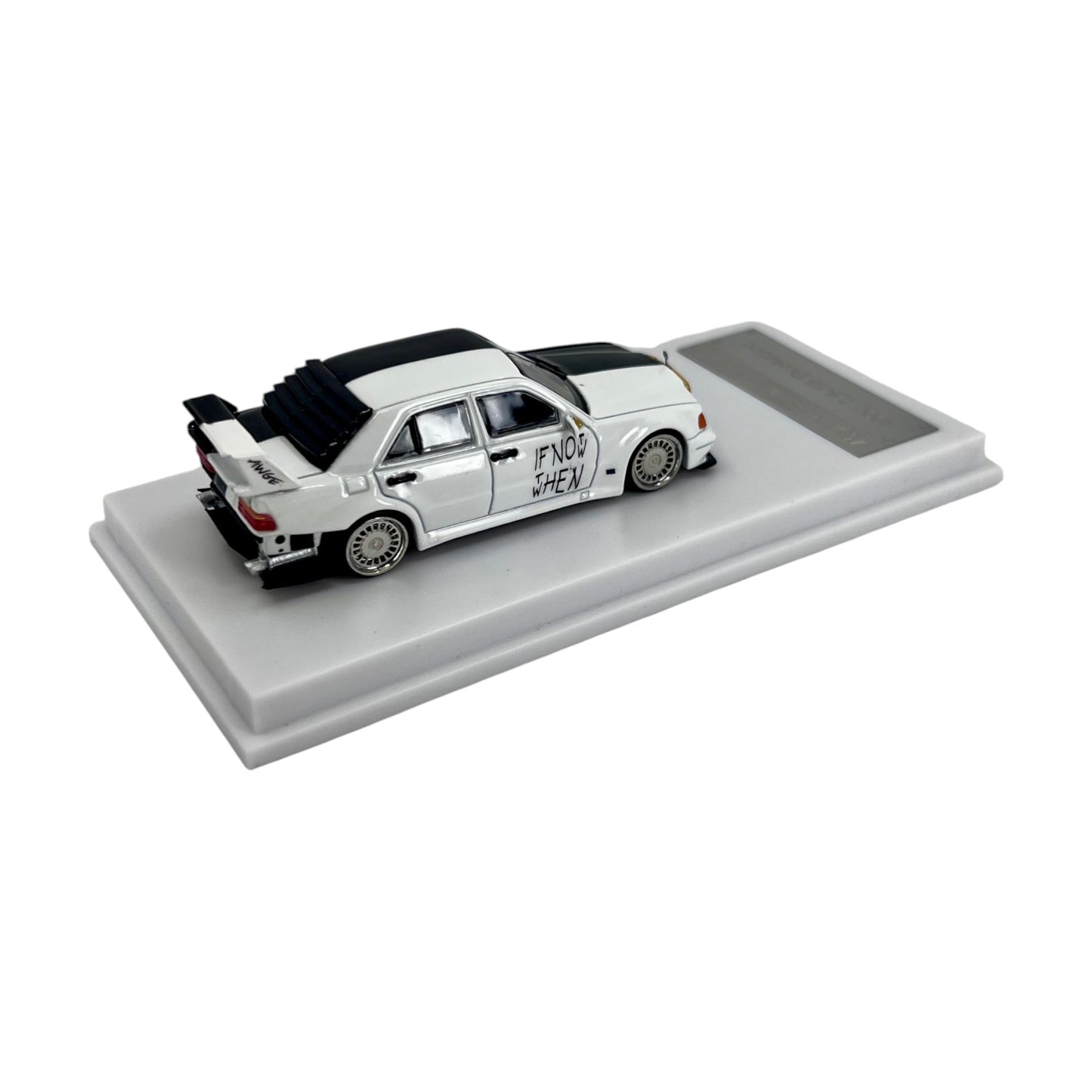 MJ Models - Mercedes-Benz 190E W201 2.5-16 EVO - black-white