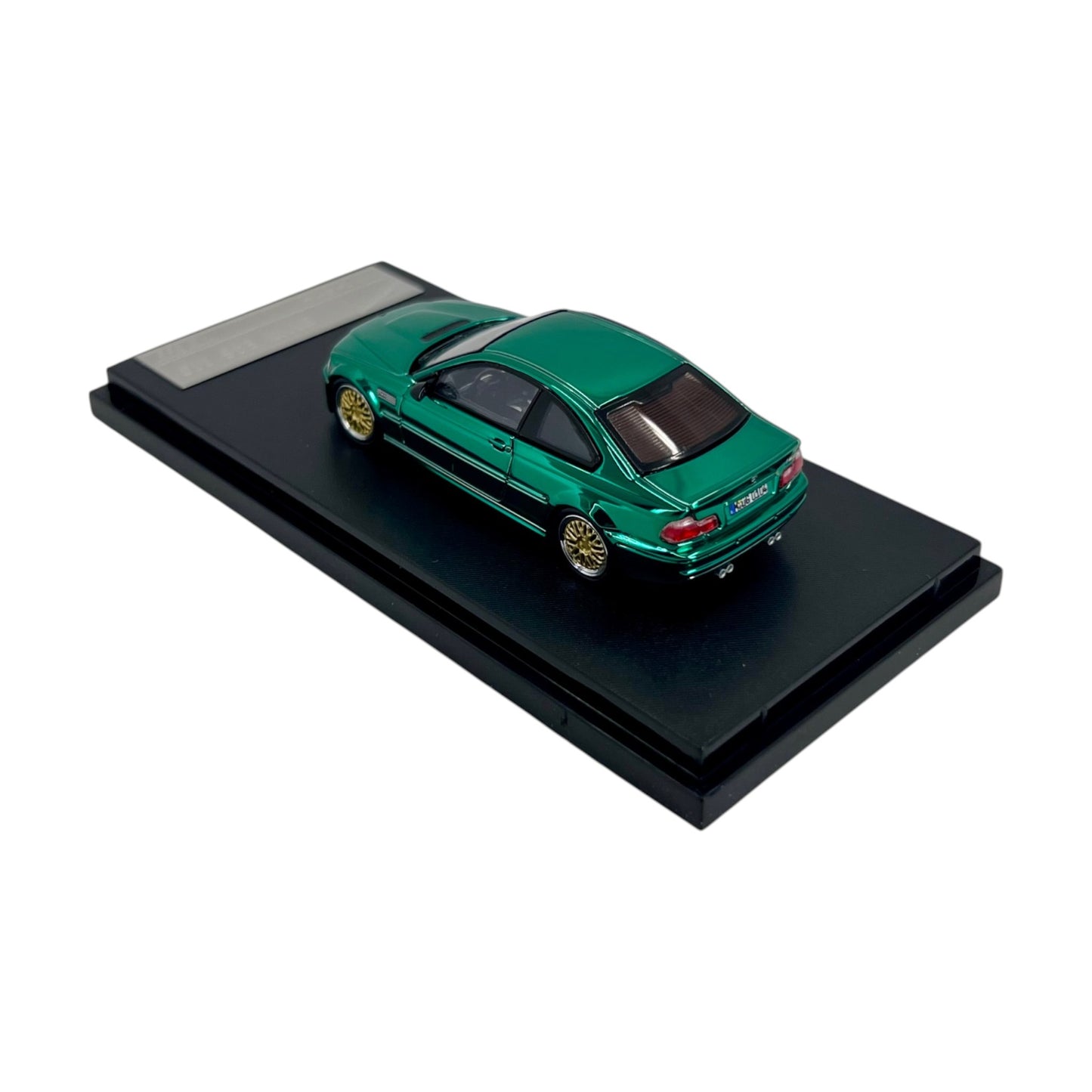 Street Warrior - BMW M3 E46, chrome green