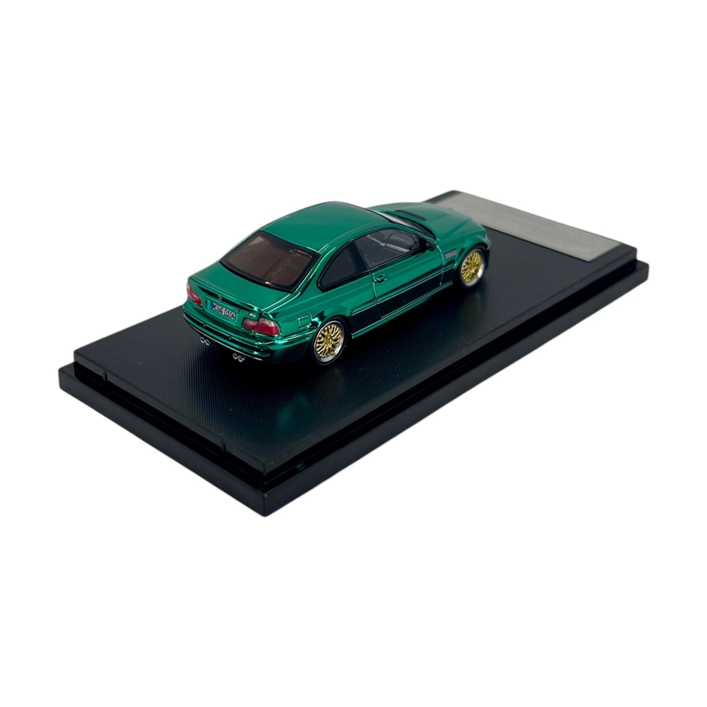 Street Warrior - BMW M3 E46, chrome green