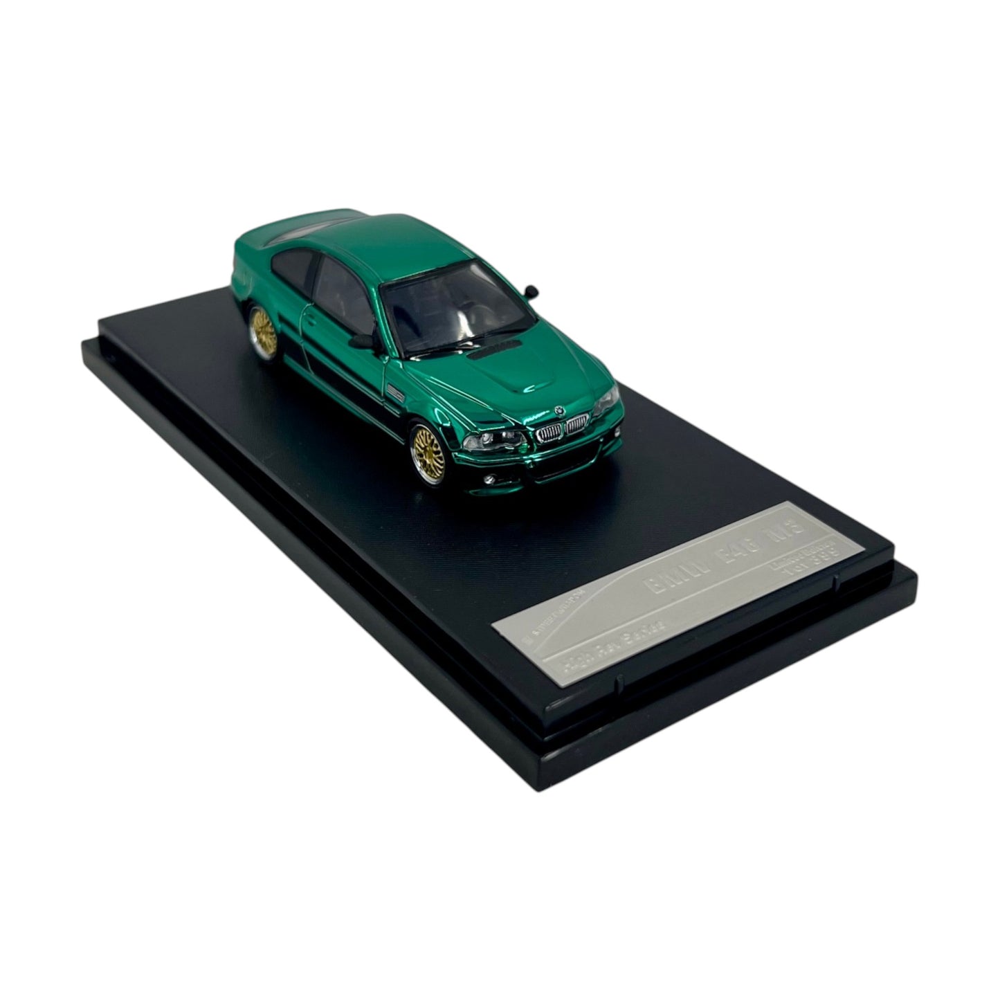 Street Warrior - BMW M3 E46, chrome green