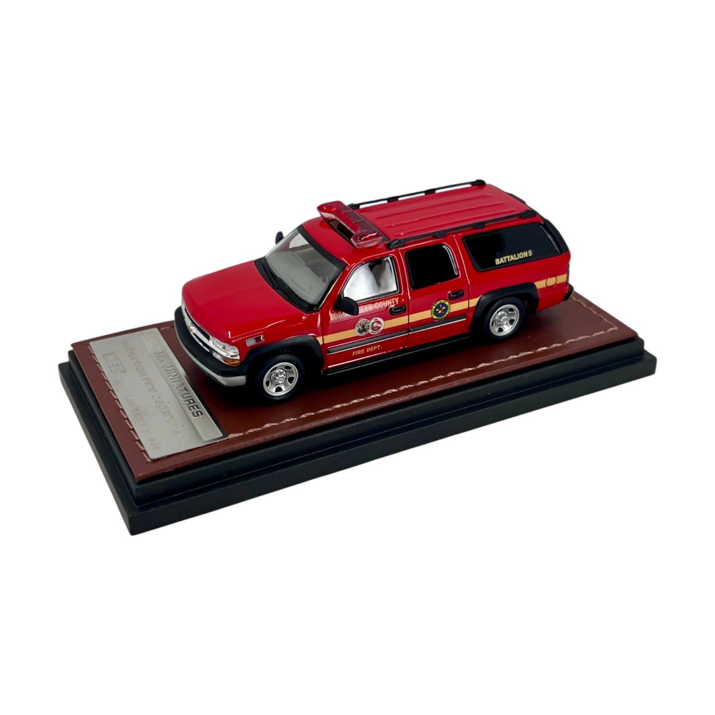 MK Models - Chevrolet Suburban GMT800 - LA Fire Engine - 2025 Hangzhou HEC Exclusive