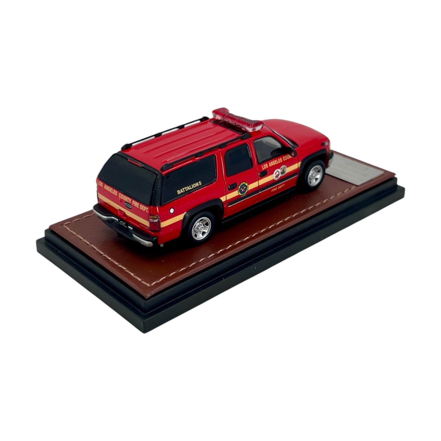 MK Models - Chevrolet Suburban GMT800 - LA Fire Engine - 2025 Hangzhou HEC Exclusive