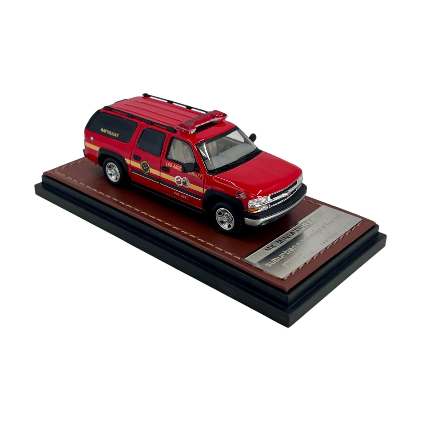 MK Models - Chevrolet Suburban GMT800 - LA Fire Engine - 2025 Hangzhou HEC Exclusive