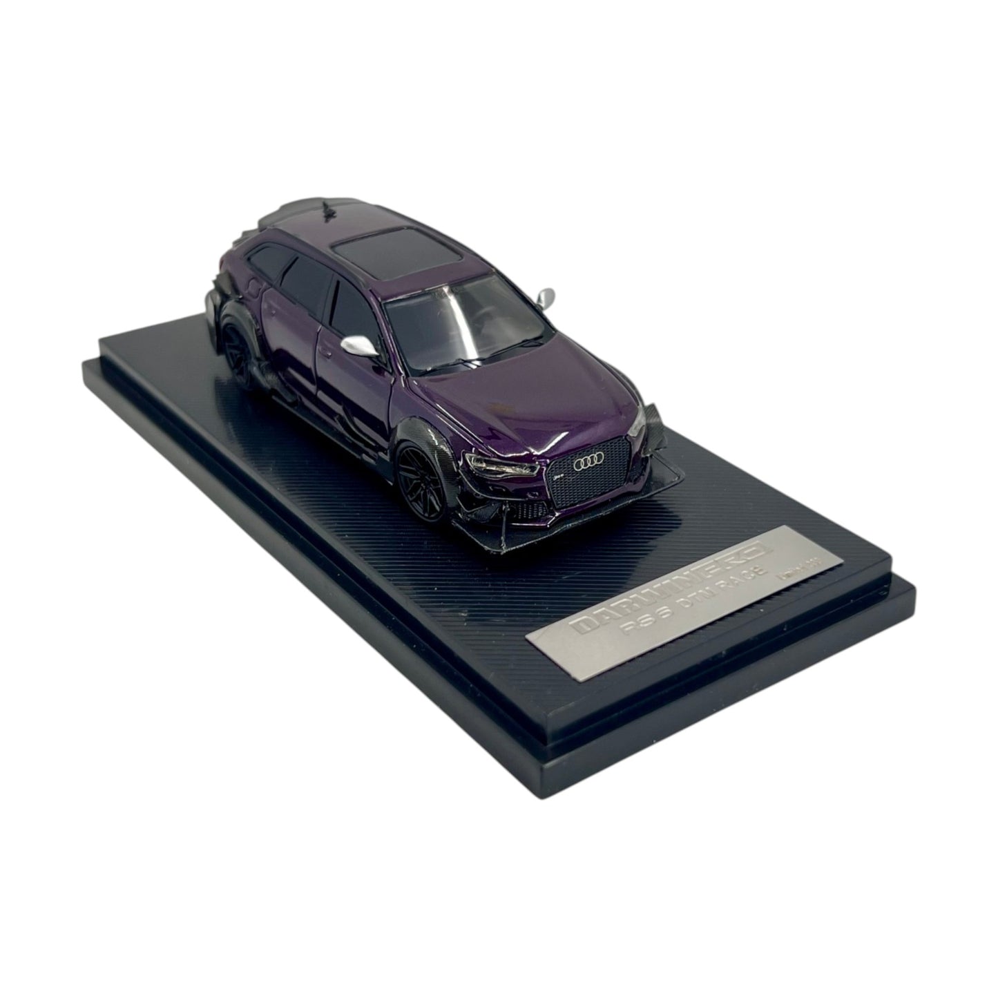 GLM-Models - 2017 DarwinPro Widebody RS6 Avant Race - Black - GLM640404