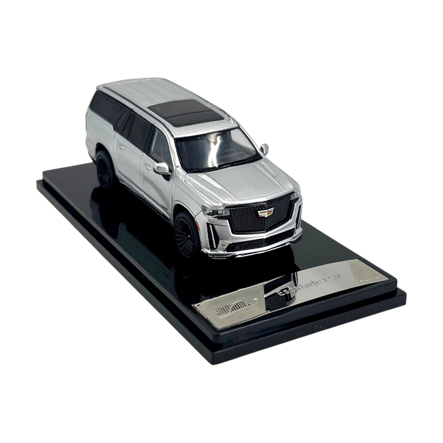 Shadow-Models - Escalade ESV 2023 (LHD), silver - SHD64-CAD-KS-057-560