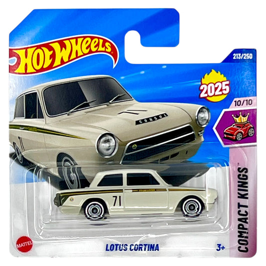 Hot Wheels 2025 - Lotus Cortina - Compact Kings 10/10 - HYW46 - 213/250