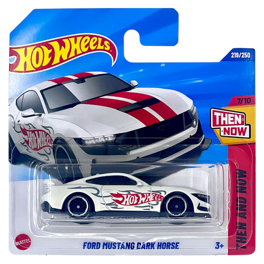 Hot Wheels 2025 - Ford Mustang Dark Horse - Then and Now 7/10 - JBB34 - 219/250