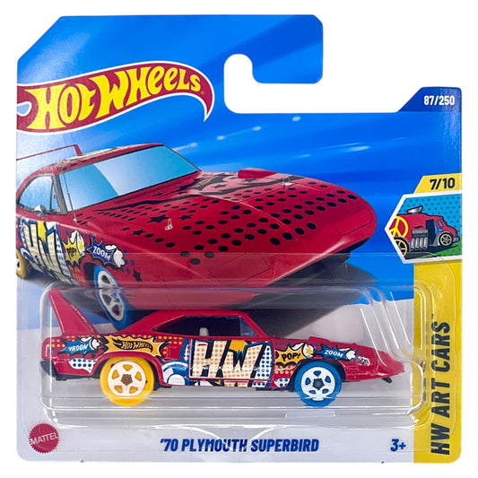 Hot Wheels 2025 - ´70 Plymouth Superbird - Art Cars 7/10 - HYX96 - 87/250