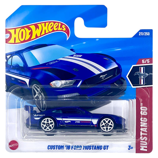 Hot Wheels 2025 - Custom ´18 Ford Mustang - Mustang 60 5/5 - HYY94 - 211/250