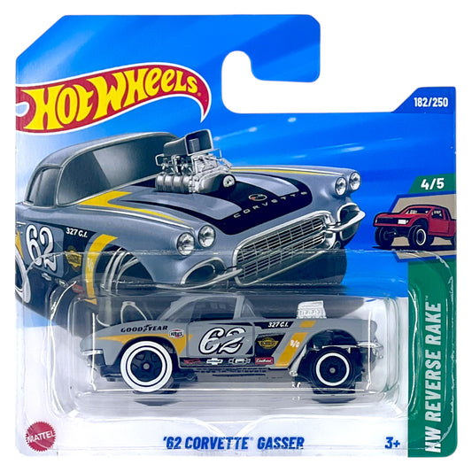 Hot Wheels 2025 - ´62 Corvette Gasser - Reverse Rake 4/5 - JBB08 - 182/250