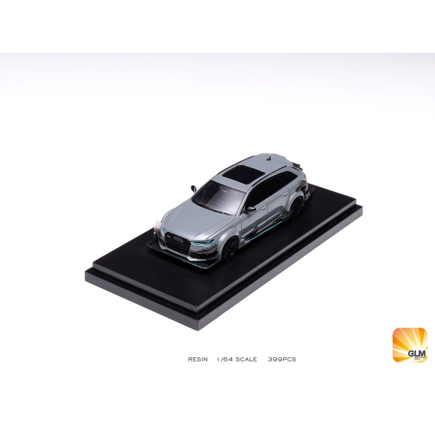 GLM-Models - 2017 DarwinPro Widebody RS6 Avant Race - Cement Grey - GLM640401