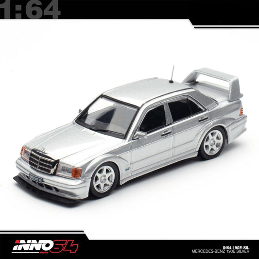 INNO64 - Pre-Order - Mercedes-Benz 190E 2.5-15 Evolution II - IN64-190E-SIL