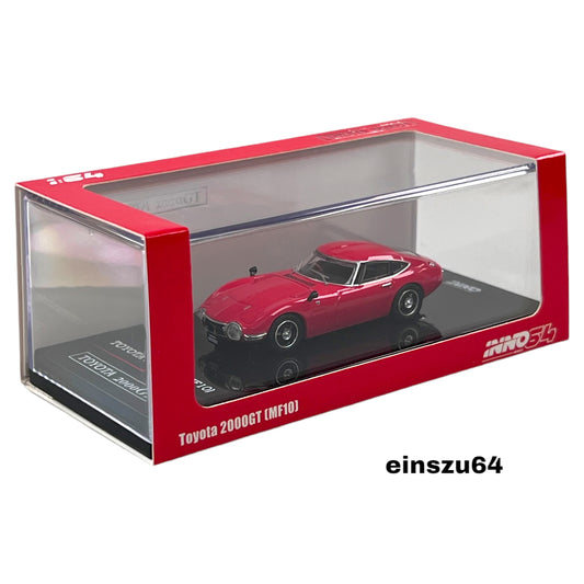 INNO64 - Toyota 2000GT, solar red - 1:64 - IN64-2000GT-RED