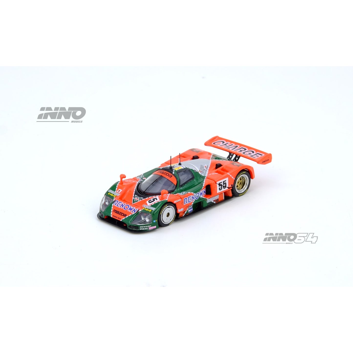INNO64 - Pre-Order - MAZDA 787B Winner At 24 Hours Le Mans 1991 - IN64-787B-LM91W