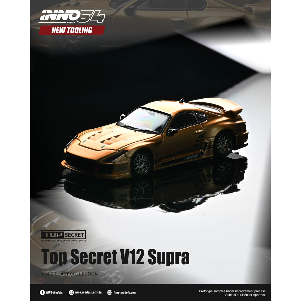 INNO64 - Pre-Order - TOP SECRET V12 Toyota SUPRA - IN64-A80TSV12-01