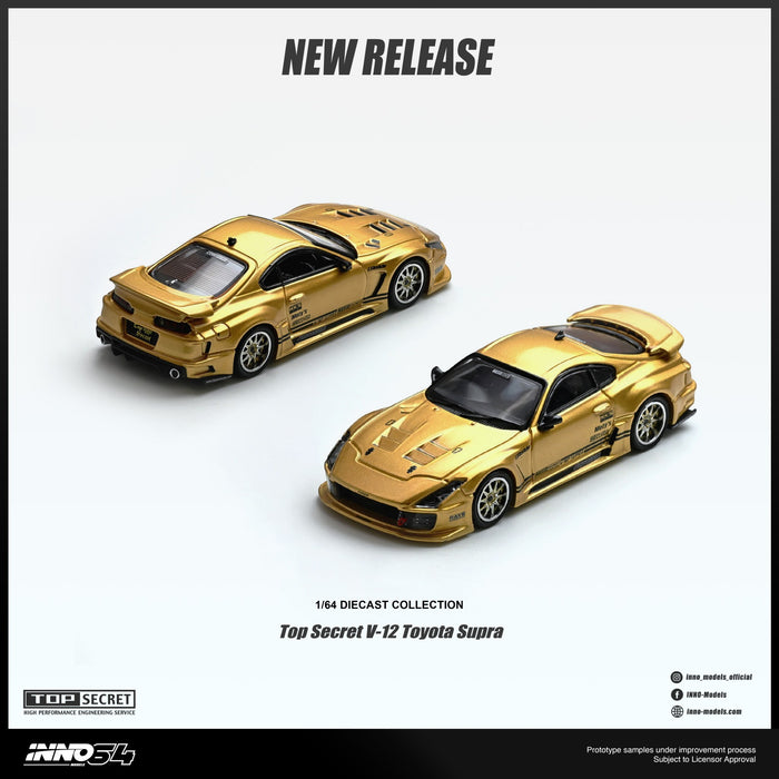 INNO64 - Pre-Order - TOP SECRET V12 Toyota SUPRA - IN64-A80TSV12-01