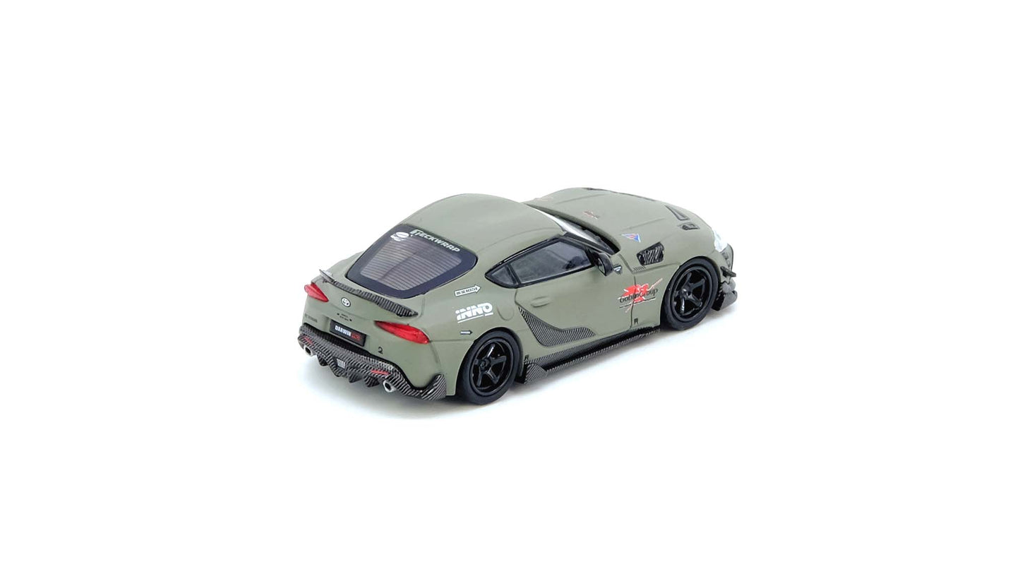 INNO64 - Pre-Order - TOYOTA SUPRA A90 DARWIN PRO, Matt Green - IN64-A90DP-MATGR