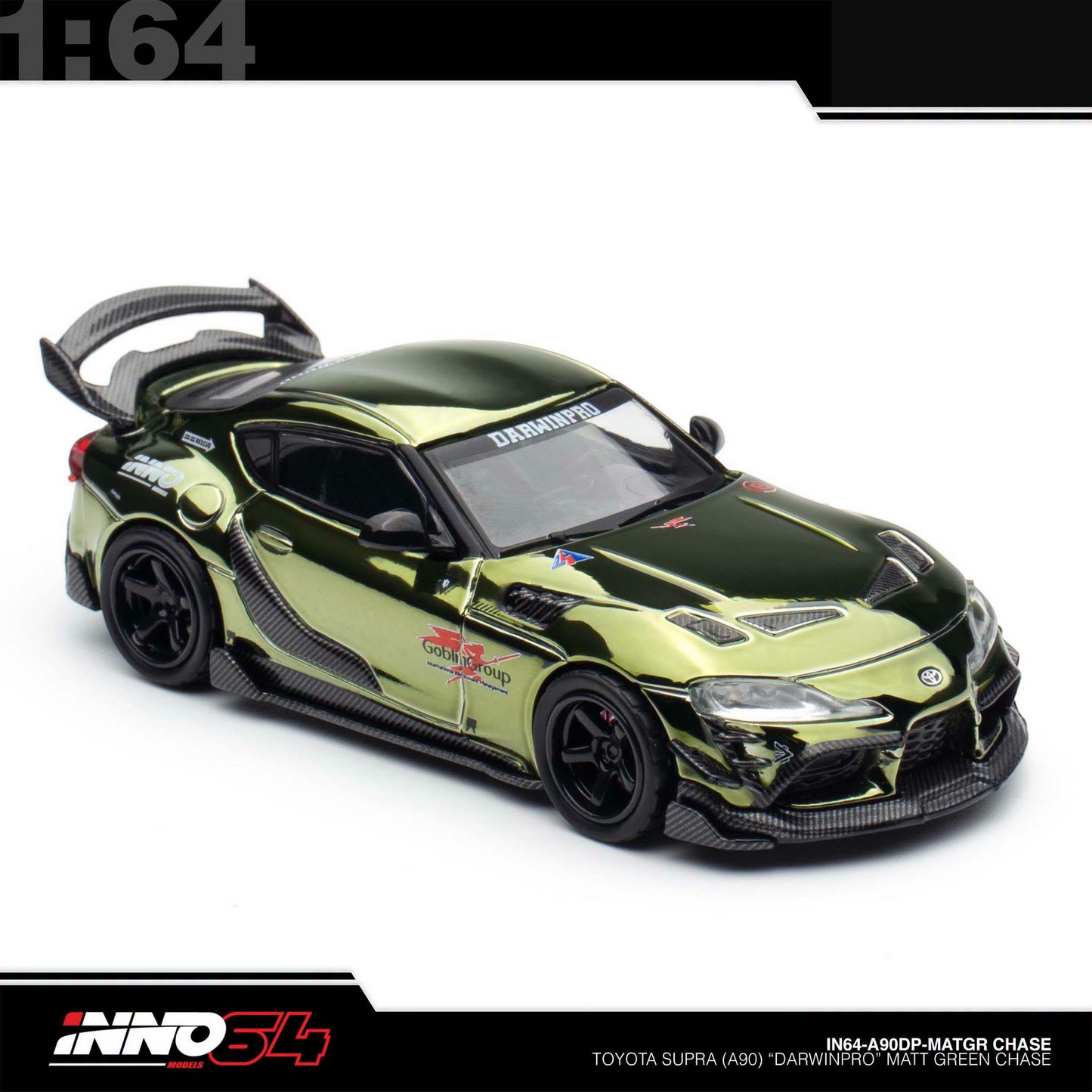 INNO64 - TOYOTA SUPRA A90 DARWIN PRO, Matt Green - IN64-A90DP-MATGR - Chase Car