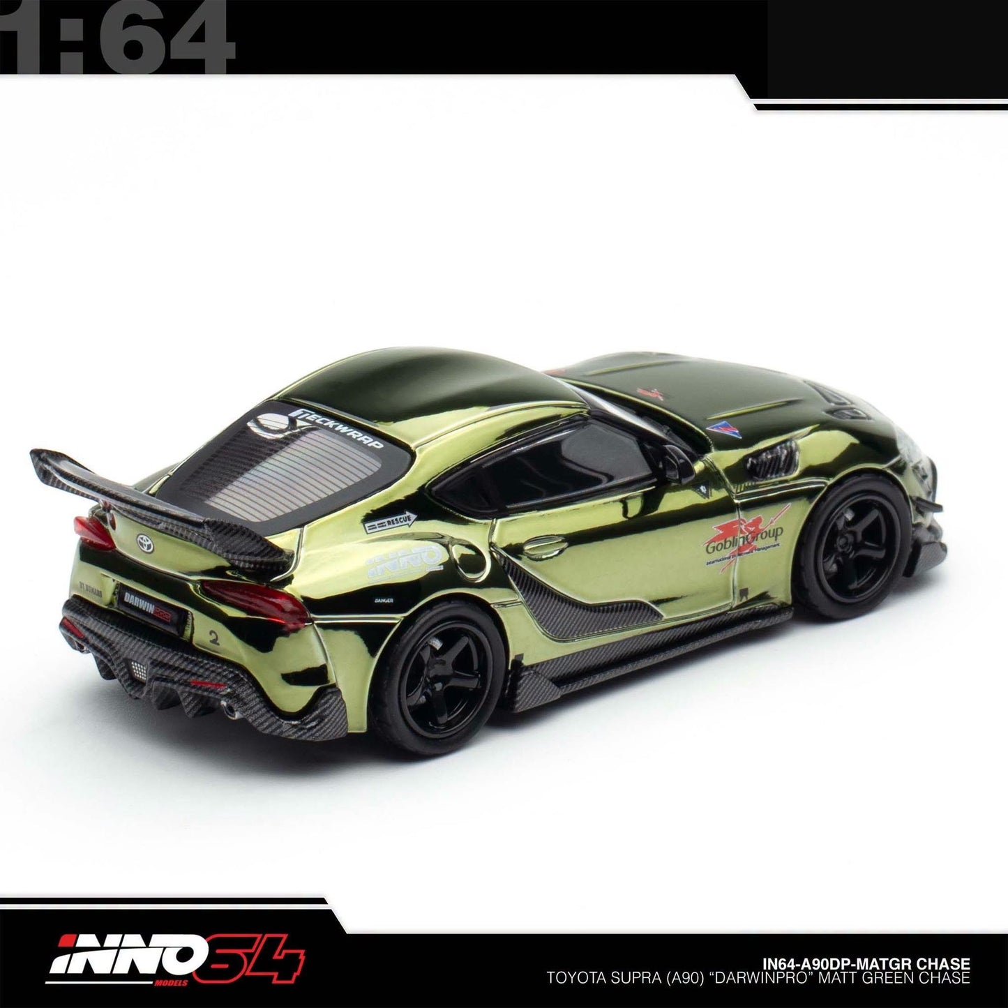 INNO64 - TOYOTA SUPRA A90 DARWIN PRO, Matt Green - IN64-A90DP-MATGR - Chase Car