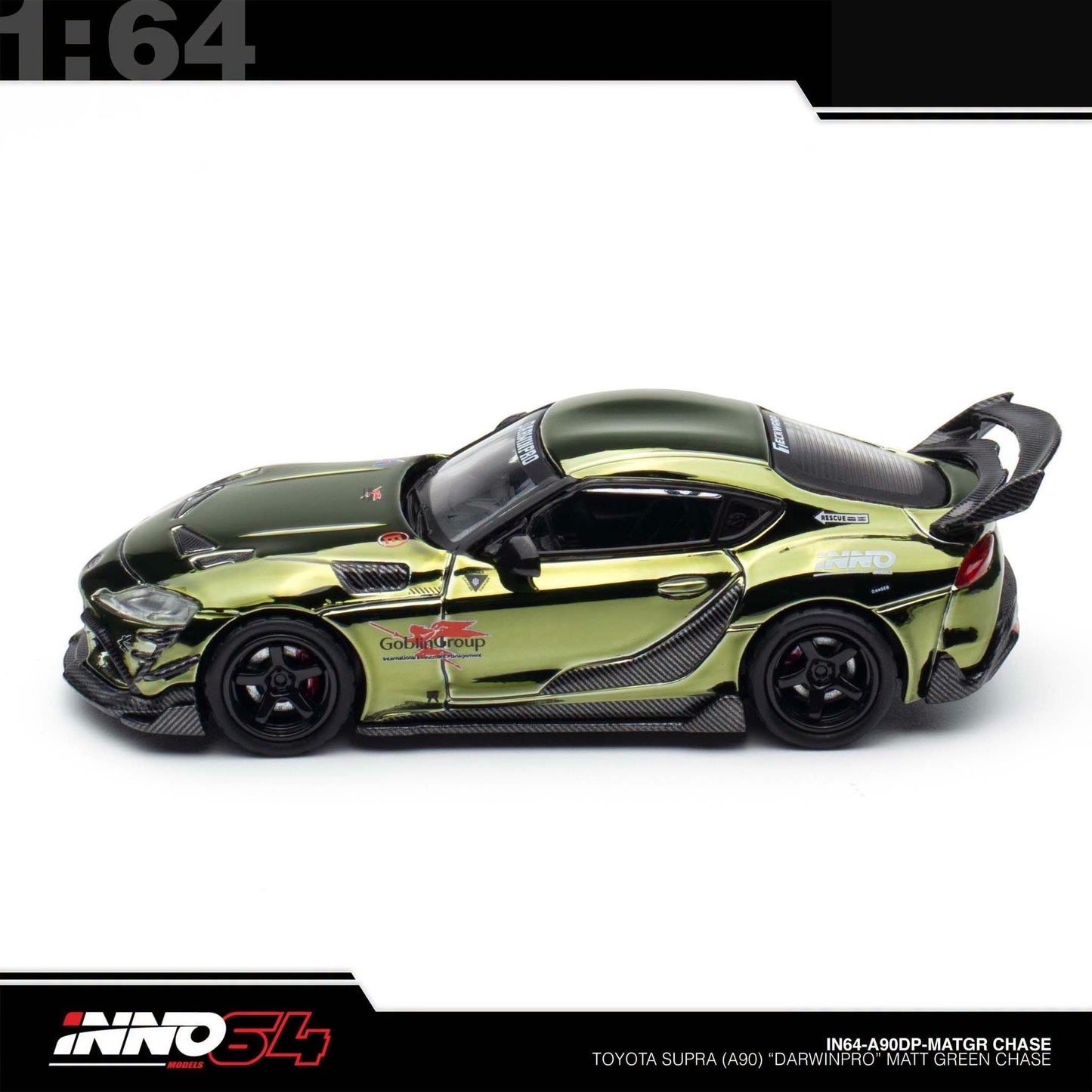 INNO64 - TOYOTA SUPRA A90 DARWIN PRO, Matt Green - IN64-A90DP-MATGR - Chase Car