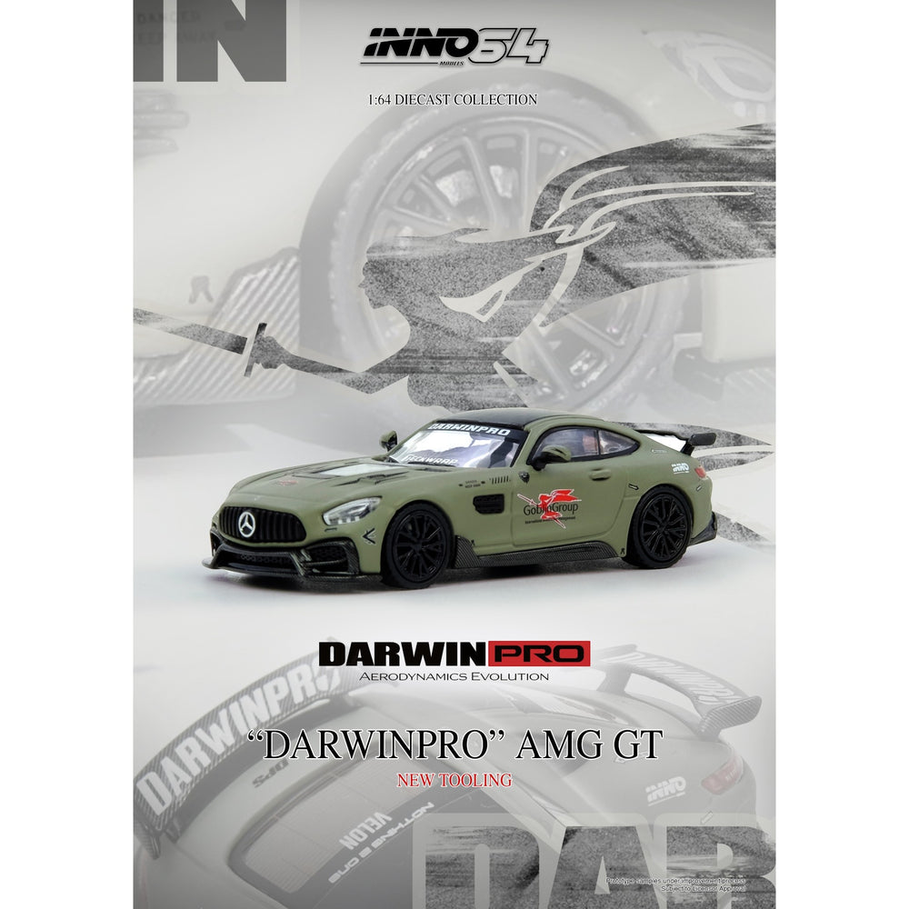 INNO64 - Pre-Order - DARWIN PRO Mercedes AMG GT - IN64-AMGGT-DP01