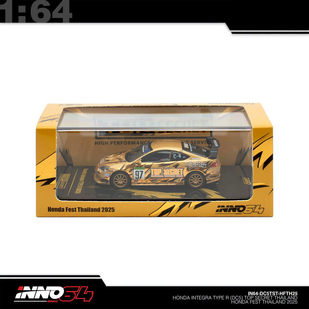 INNO64 - HONDA INTEGRA Type R (DC5) TOP SECRET Thailand Honda Fest Thailand 2025"