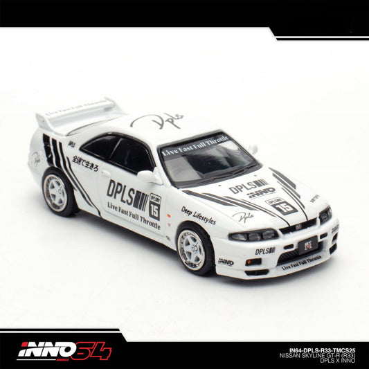 INNO64 x DPLS - Pre-Order - Nissan Skyline GT-R (R33), TMCS 2025 Event Edition - IN64-DPLS-R33-TMCS25