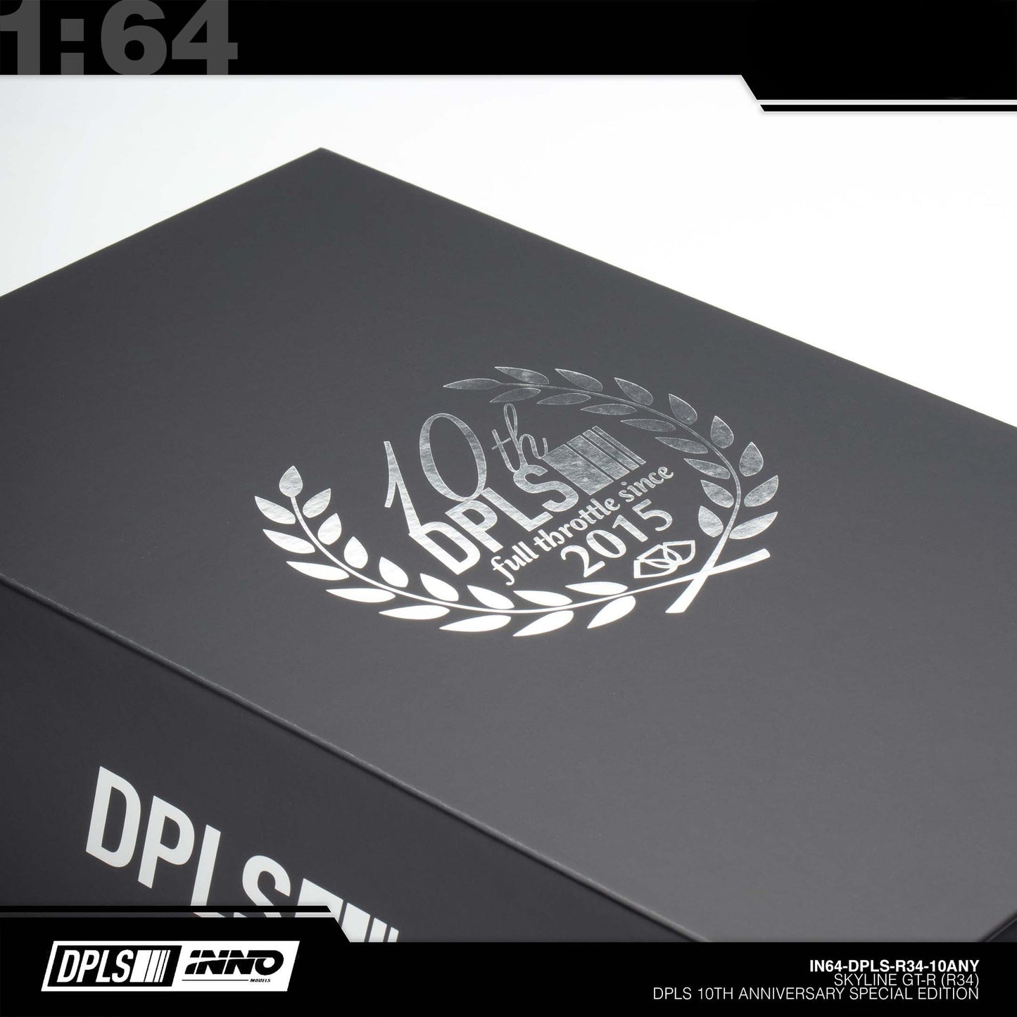 INNO64 - Pre-Order - INNO64 X DPLS 10TH Annyversary Nissan Skyline GT-R (R34) Boxset