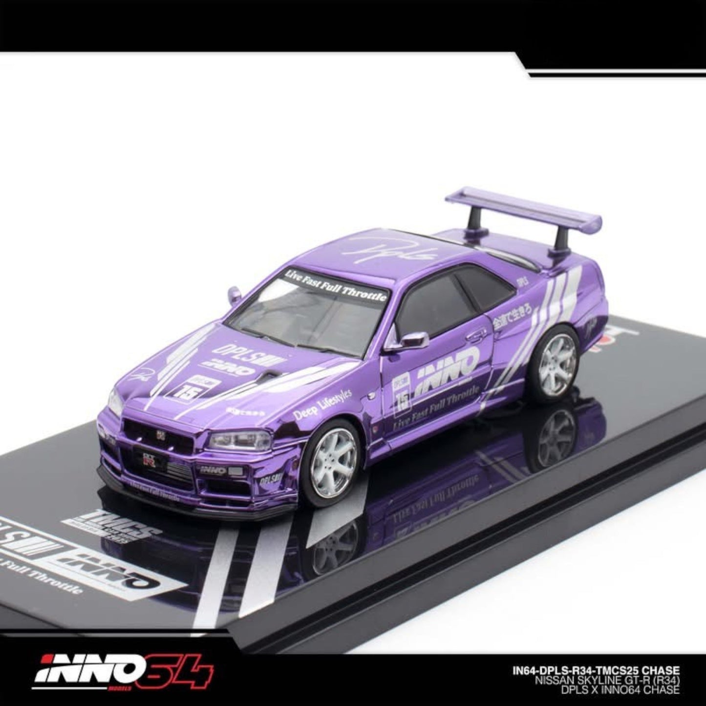 INNO64 x DPLS - Nissan Skyline GT-R (R34), TMCS 2025 Event Edition - Chase Car