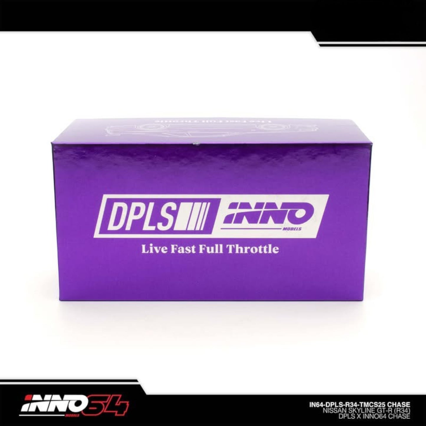 INNO64 x DPLS - Nissan Skyline GT-R (R34), TMCS 2025 Event Edition - Chase Car