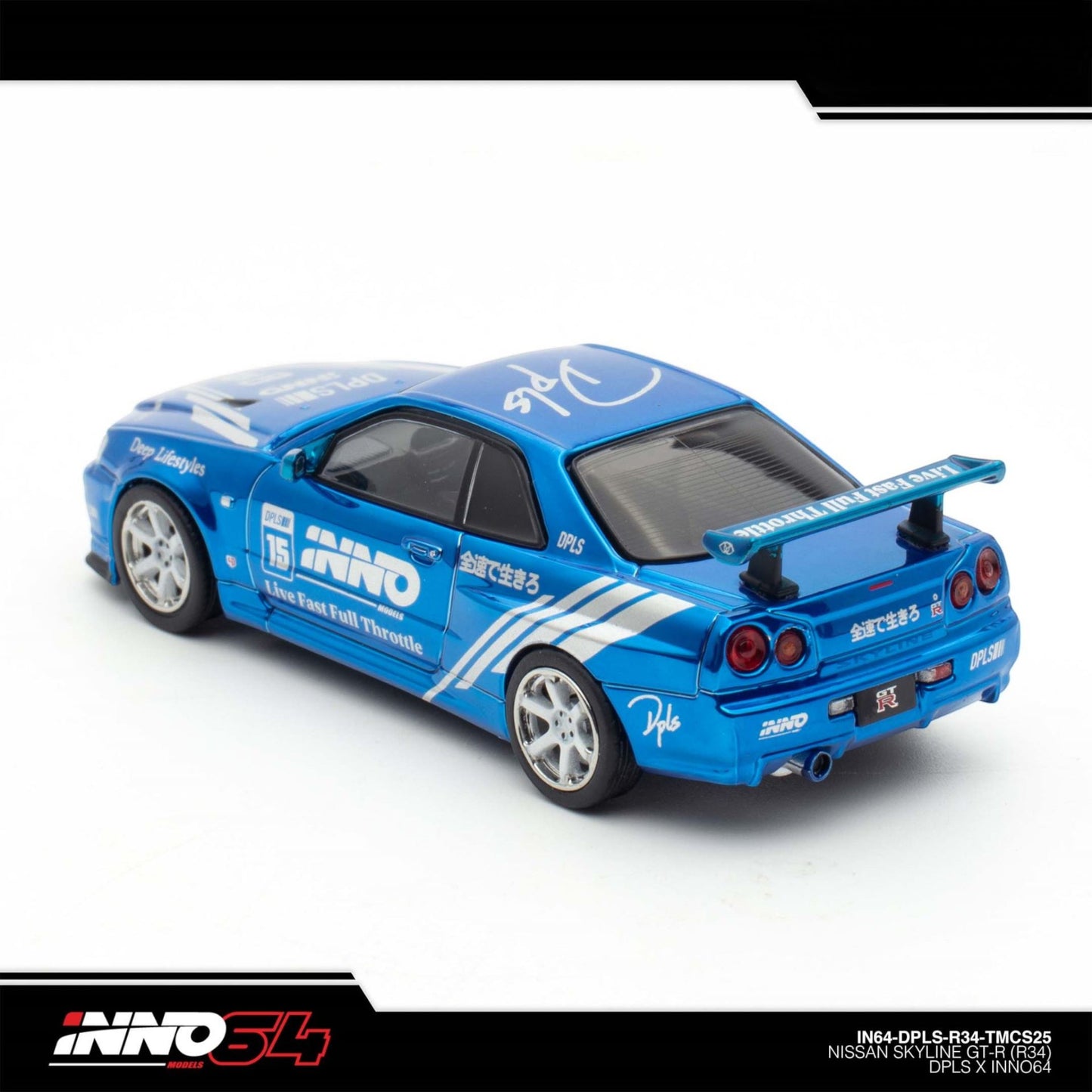 INNO64 x DPLS - Nissan Skyline GT-R (R34), TMCS 2025 Event Edition - IN64-DPLS-R34-TMCS25