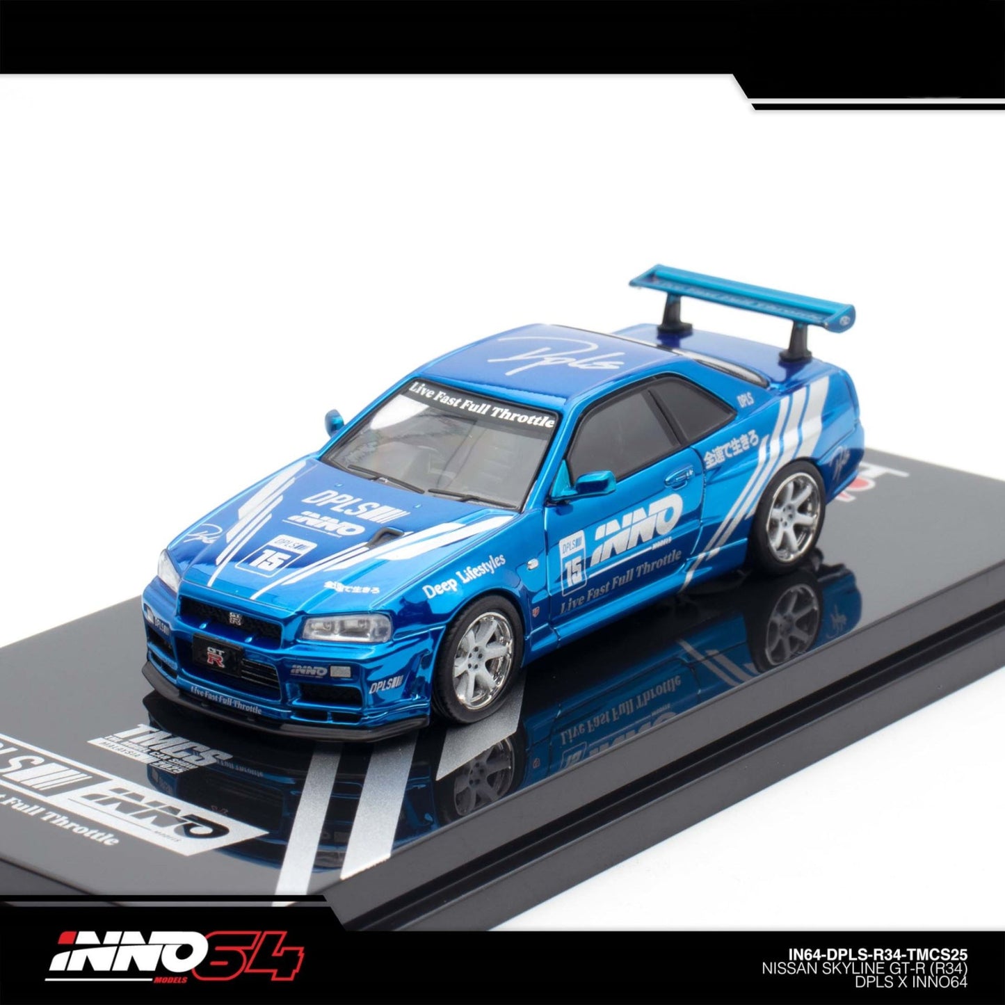 INNO64 x DPLS - Nissan Skyline GT-R (R34), TMCS 2025 Event Edition - IN64-DPLS-R34-TMCS25