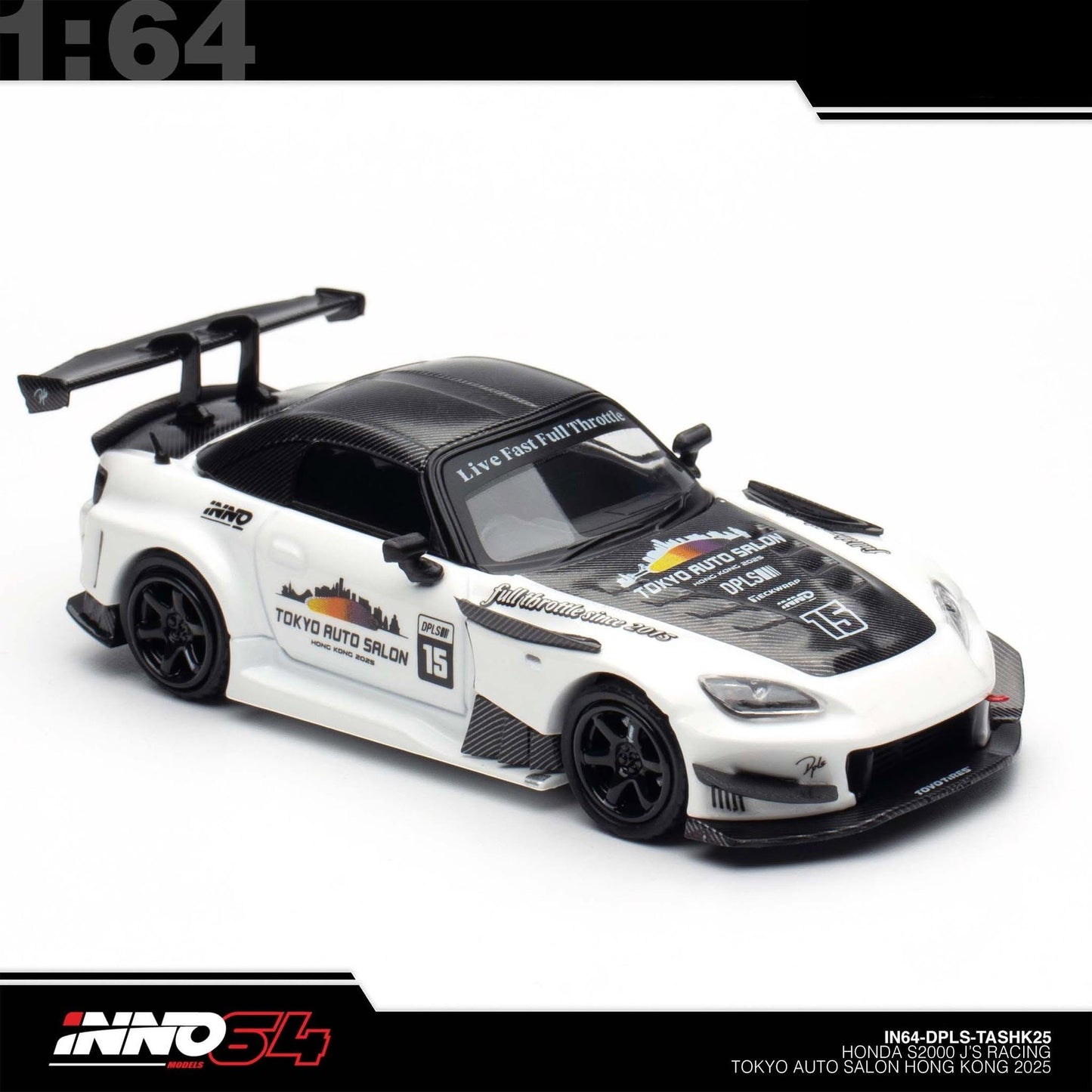INNO64 x DPLS - Honda S2000 TMCS 2025 Event Edition - IN64-DPLS-TASHK-S2000