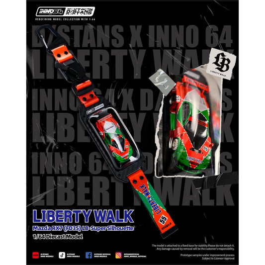 INNO64 X DSTANDS - Pre-Order - LB-SUPER SILHOUETTE FD3S - IN64-DSTANDS-LB-FD3SL