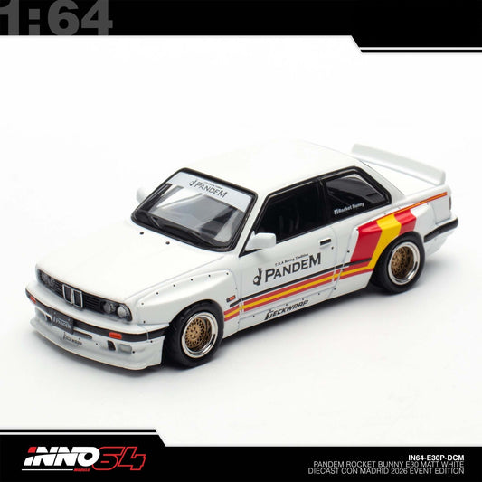 INNO64 - Pandem Rocket Bunny E30 - Diecast Con 2026 Madrid - IN64-E30P-DCM