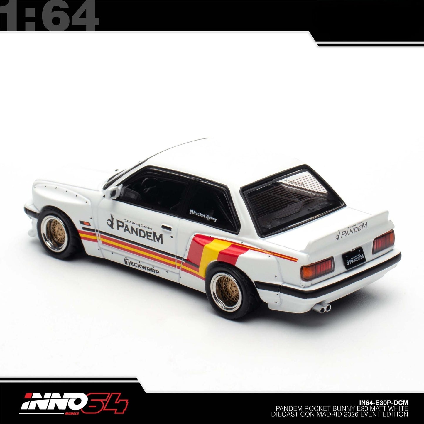 INNO64 - Pandem Rocket Bunny E30 - Diecast Con 2026 Madrid - IN64-E30P-DCM