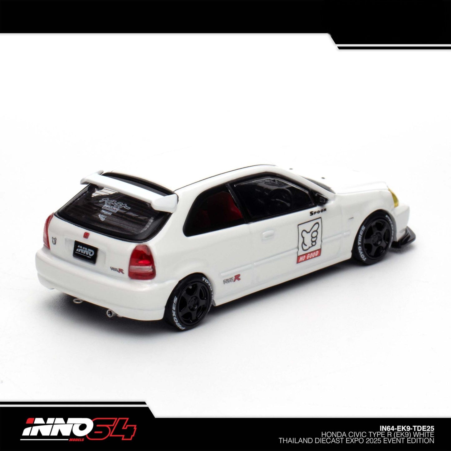 INNO64 - HONDA CIVIC TYPE R (EK9) WHITE - TDE2025 Event Model - IN64-EK9-TDE25