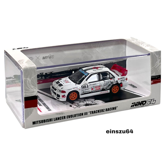 INNO64 - Mitsubishi Lancer EVO III #983 *Trackerz Racing* - 1:64 - IN64-EVOIII-Trackerz