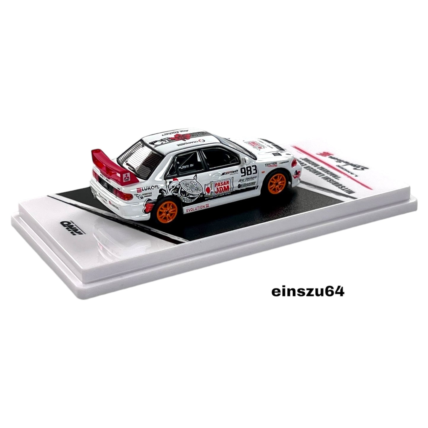 INNO64 - Mitsubishi Lancer EVO III #983 *Trackerz Racing* - 1:64 - IN64-EVOIII-Trackerz