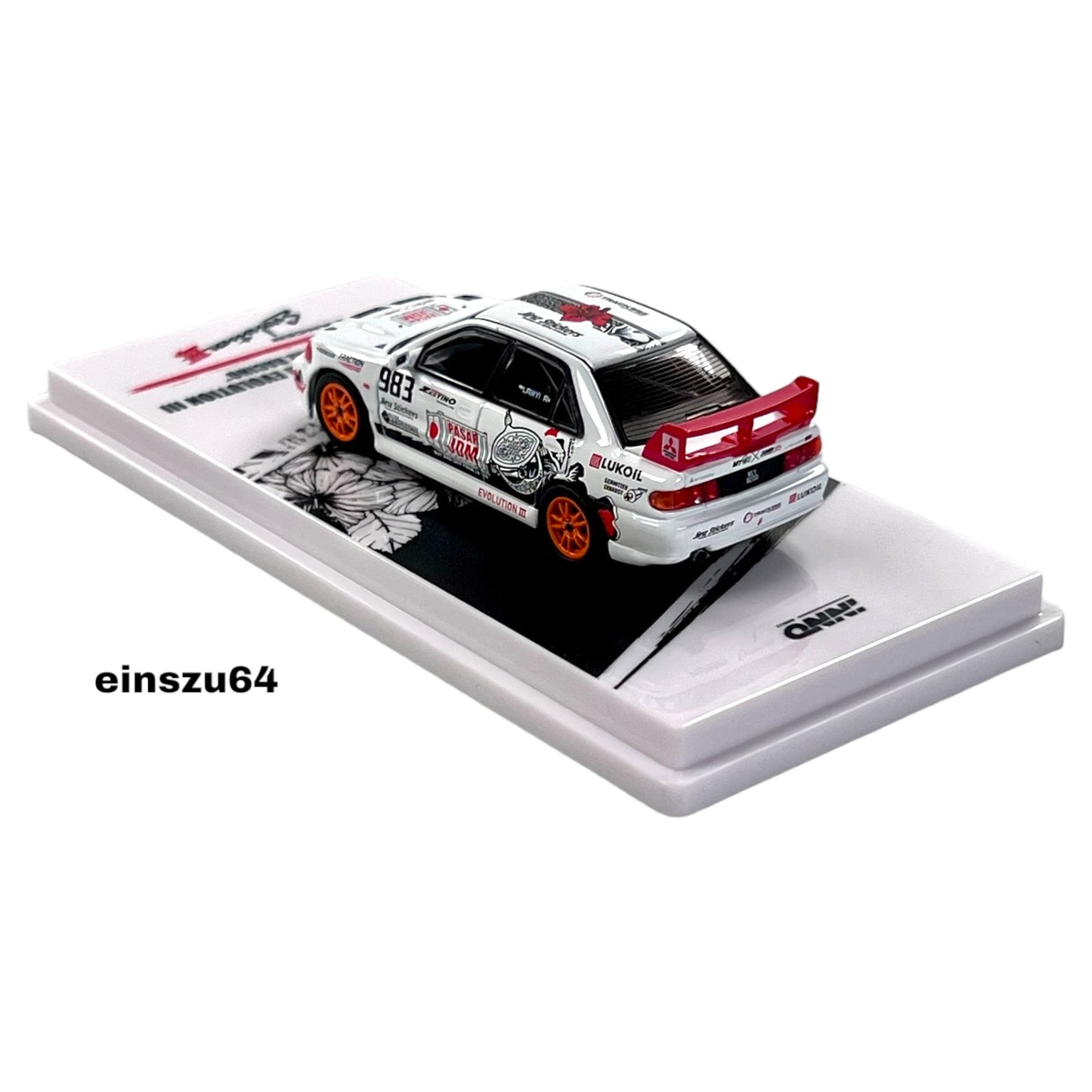 INNO64 - Mitsubishi Lancer EVO III #983 *Trackerz Racing* - 1:64 - IN64-EVOIII-Trackerz