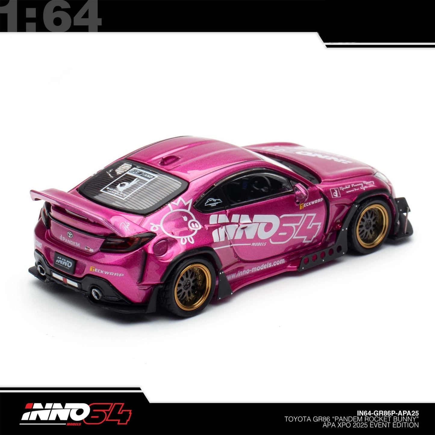INNO64 - Toyota GR86 Pandem Rocket Bunny - APA XPO 2025 Event Edition - IN64-GR86P-APA25