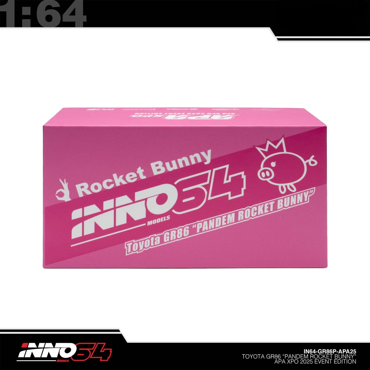 INNO64 - Toyota GR86 Pandem Rocket Bunny - APA XPO 2025 Event Edition - IN64-GR86P-APA25