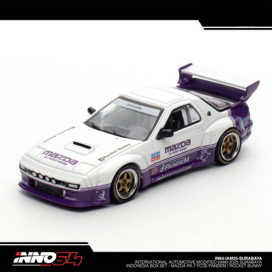 INNO64 - Pre-Order - IAM Surabaya 2025 Event Edition - Mazda RX-7 FC3S - Pandem / Rocket Bunny