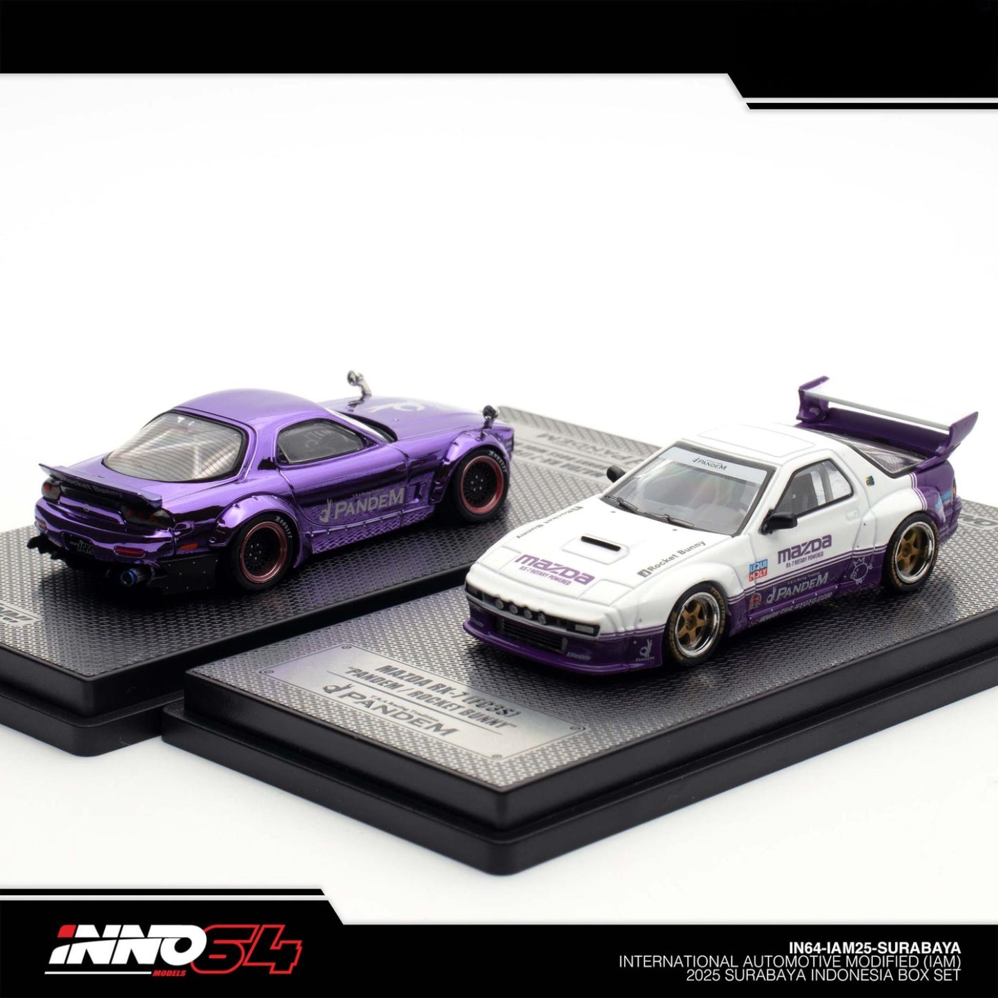 INNO64 - Pre-Order - IAM Surabaya 2025 Event Edition - Mazda RX-7 Rocket Bunny BoxSet