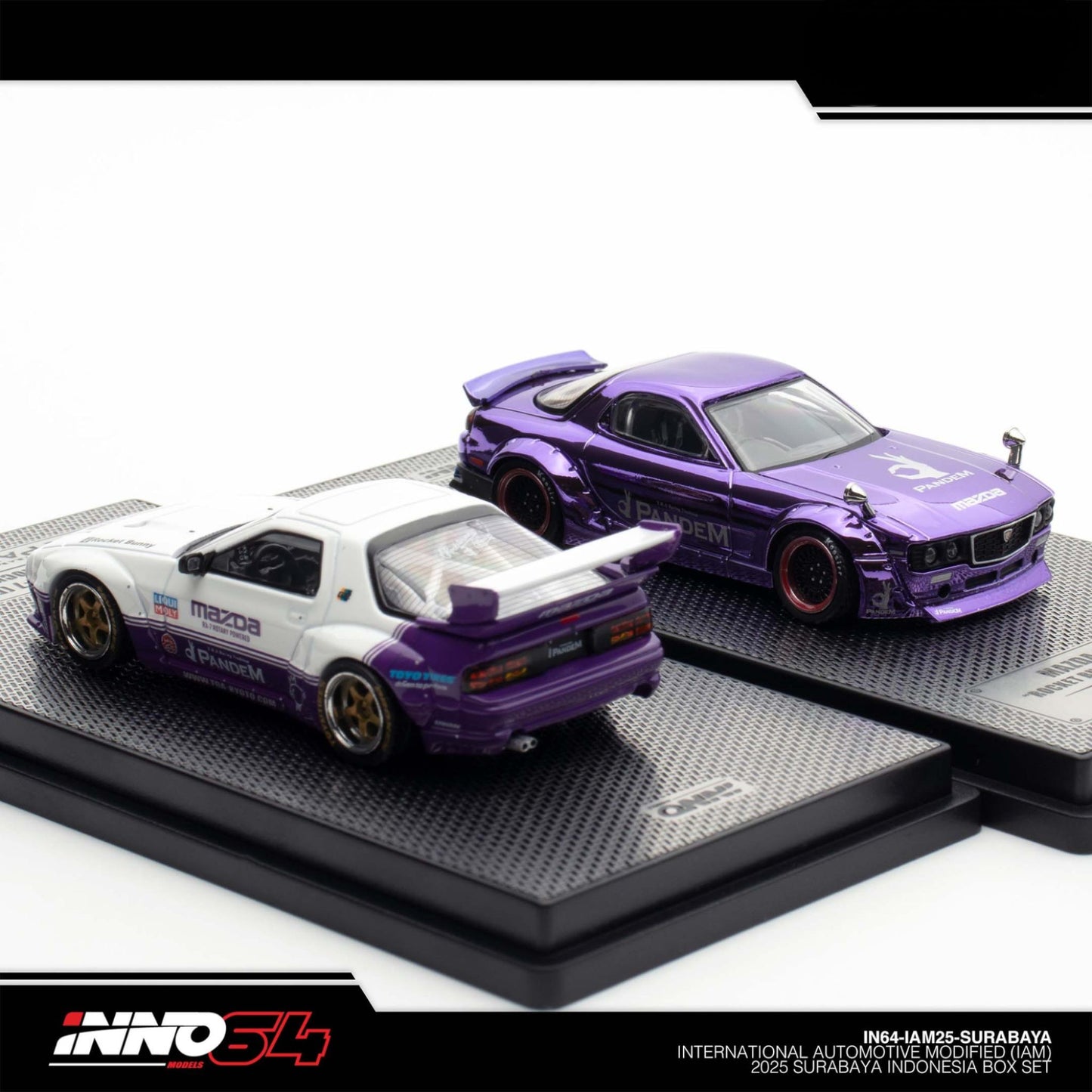 INNO64 - Pre-Order - IAM Surabaya 2025 Event Edition - Mazda RX-7 Rocket Bunny BoxSet