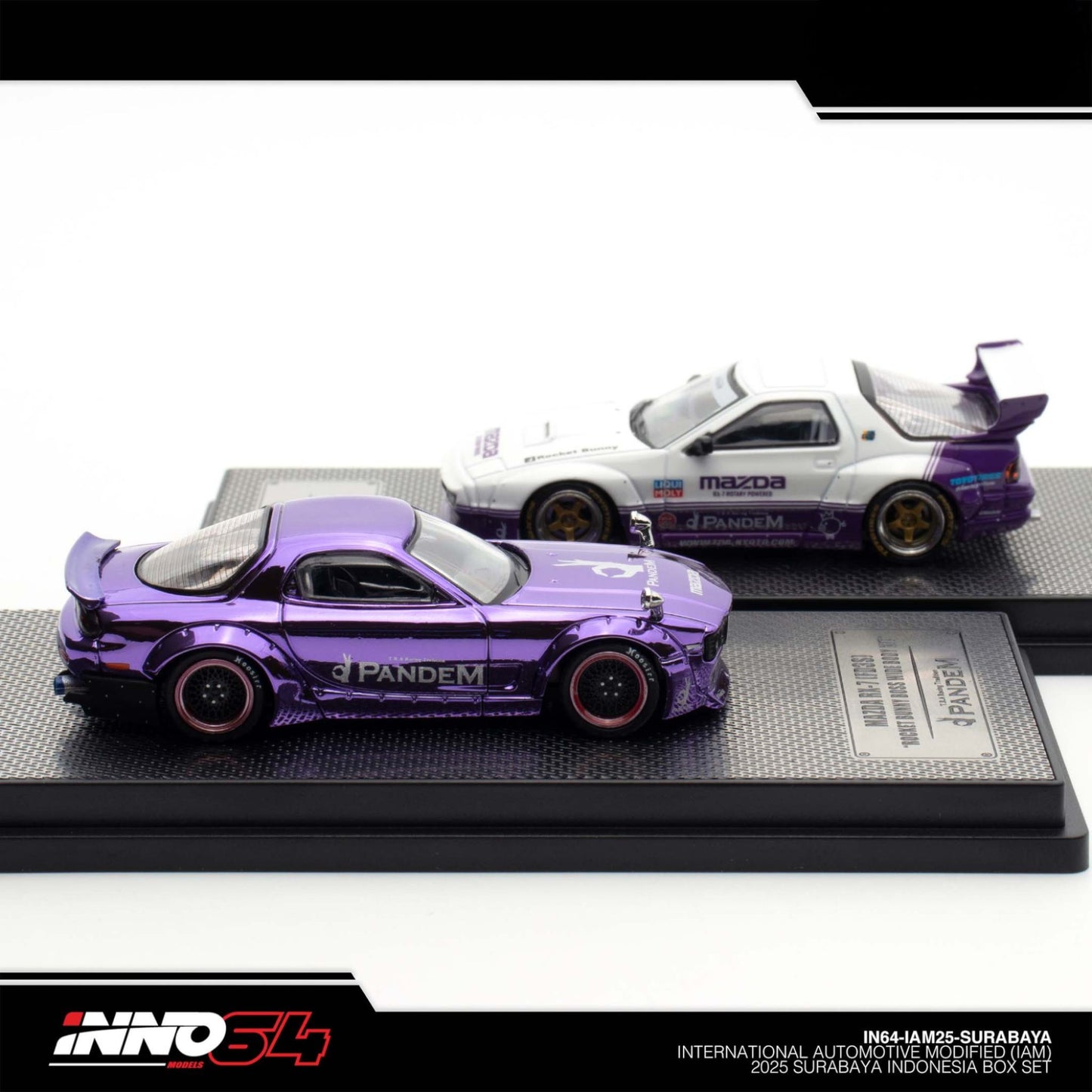 INNO64 - Pre-Order - IAM Surabaya 2025 Event Edition - Mazda RX-7 Rocket Bunny BoxSet