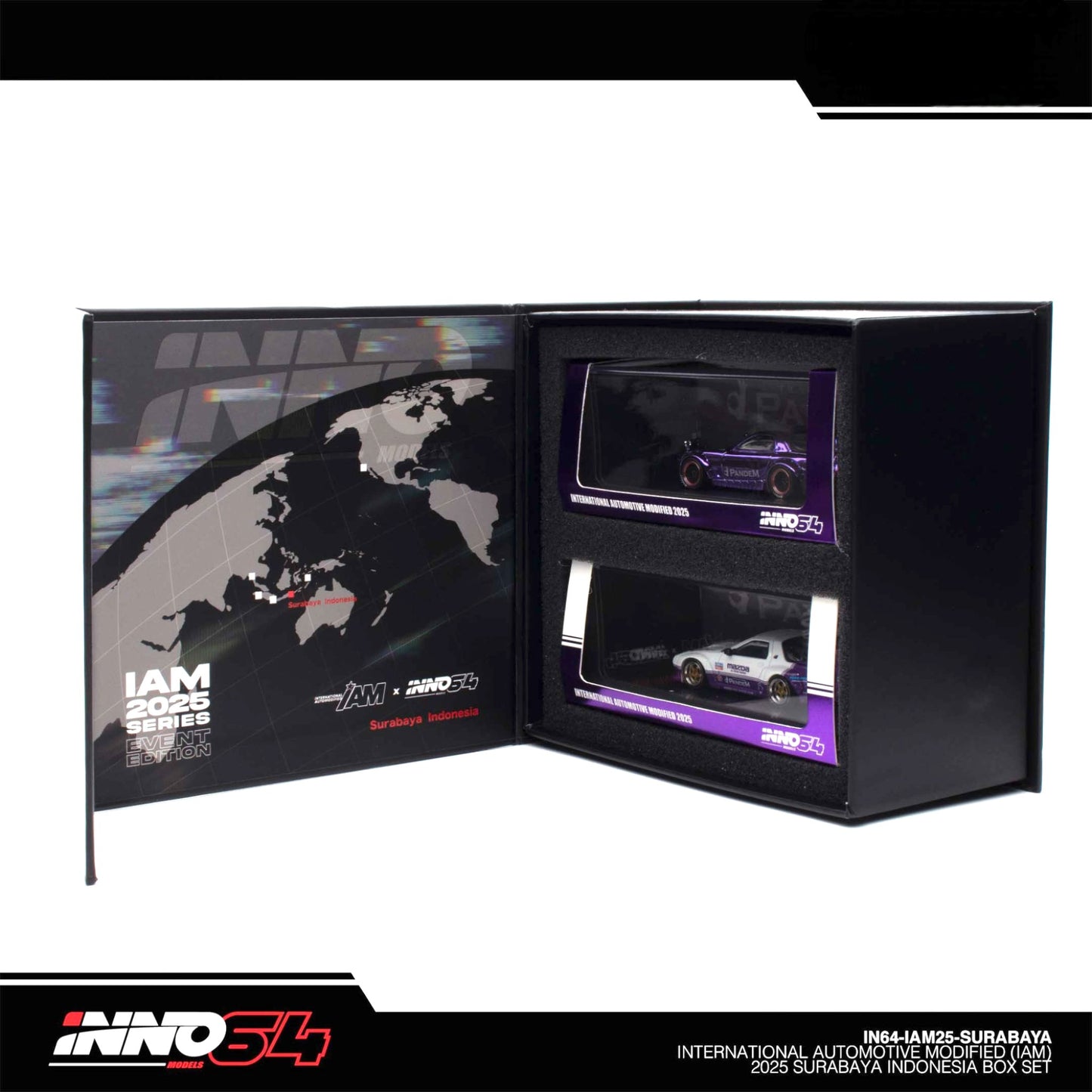 INNO64 - Pre-Order - IAM Surabaya 2025 Event Edition - Mazda RX-7 Rocket Bunny BoxSet