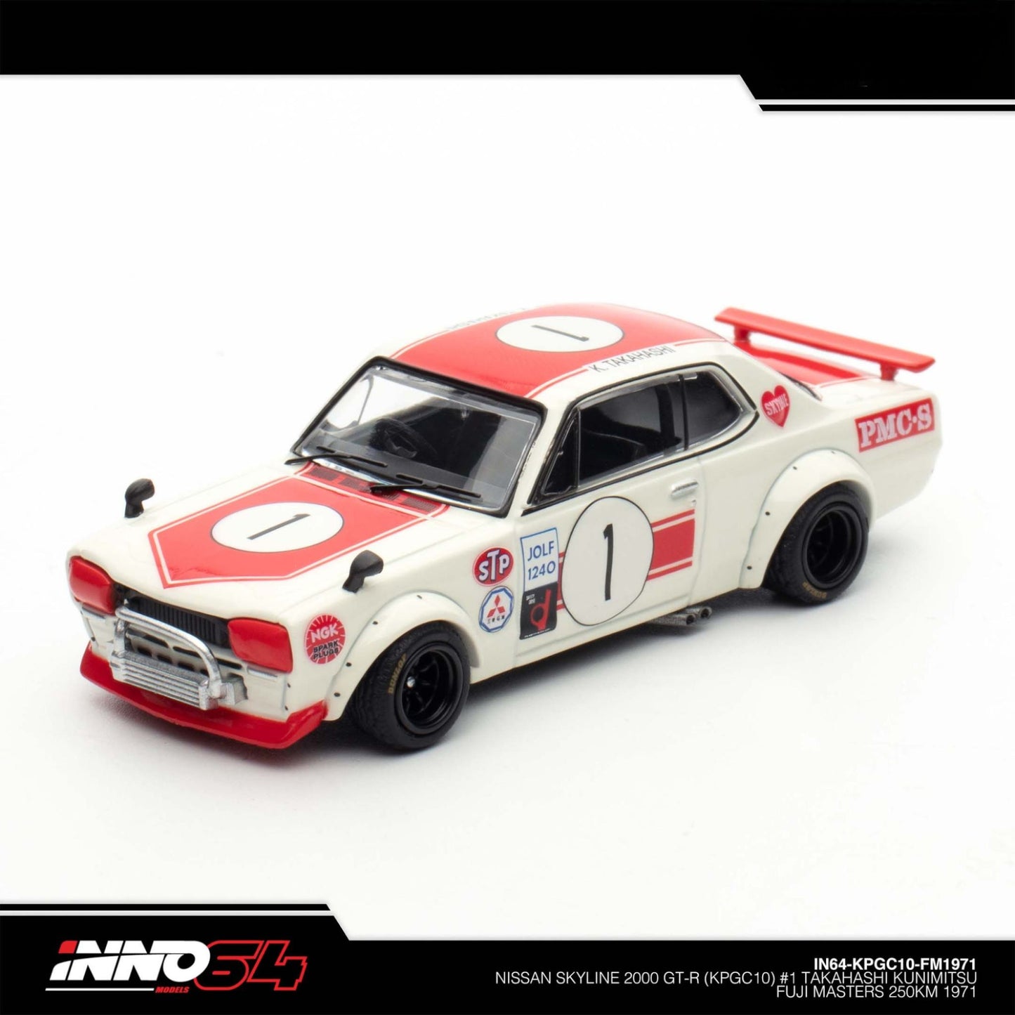 INNO64 - NISSAN SKYLINE 2000 GT-R KPGC10 #1 - IN64-KPGC10-FM1971